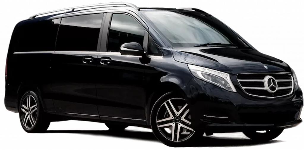 Van avec chauffeur privé
